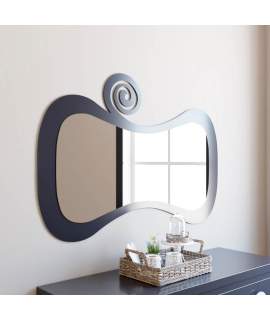 Espejo Dormitorio Moderno de Acero Serie Hellen