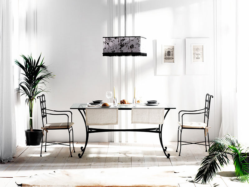 Artesania y Decoración, Blog MESA Y SILLAS DE FORJA PARA EL SALÓN COMEDOR, Artesania y Decoración