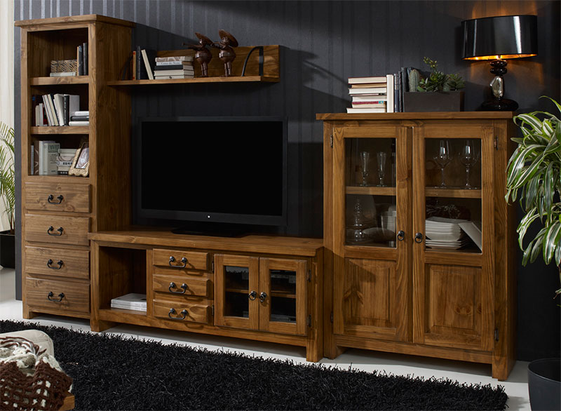 Mueble TV Salón Rústik Modular Moderno 