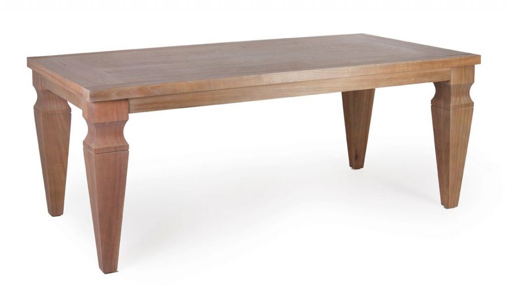 Mesa comedor rustica colonial Kaki