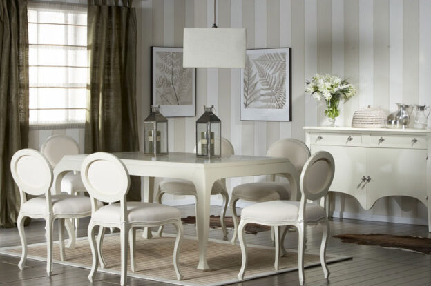 Artesania y Decoración | Blog COMEDOR CLASICO COLONIAL BLANCO SUEÑO