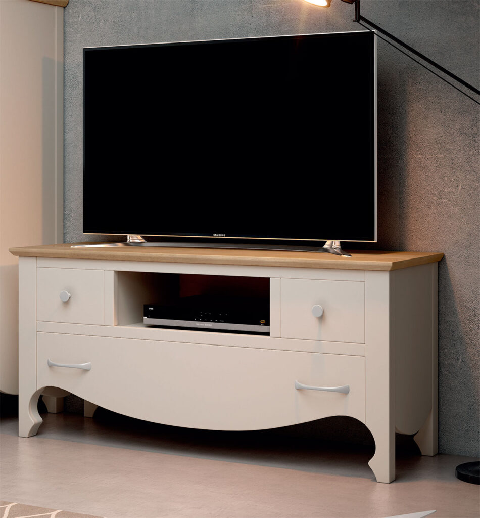 Mueble TV blanco