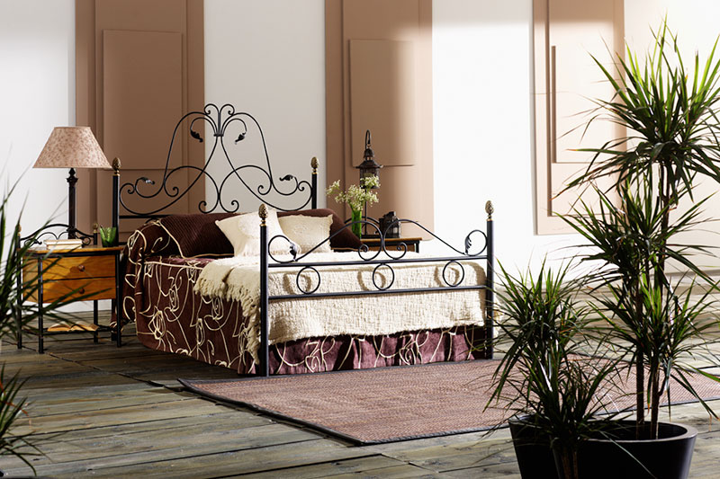 Dormitorio forja estilo clasico serie Diana