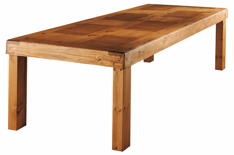 Mesa comedor grandes dimensiones rustica