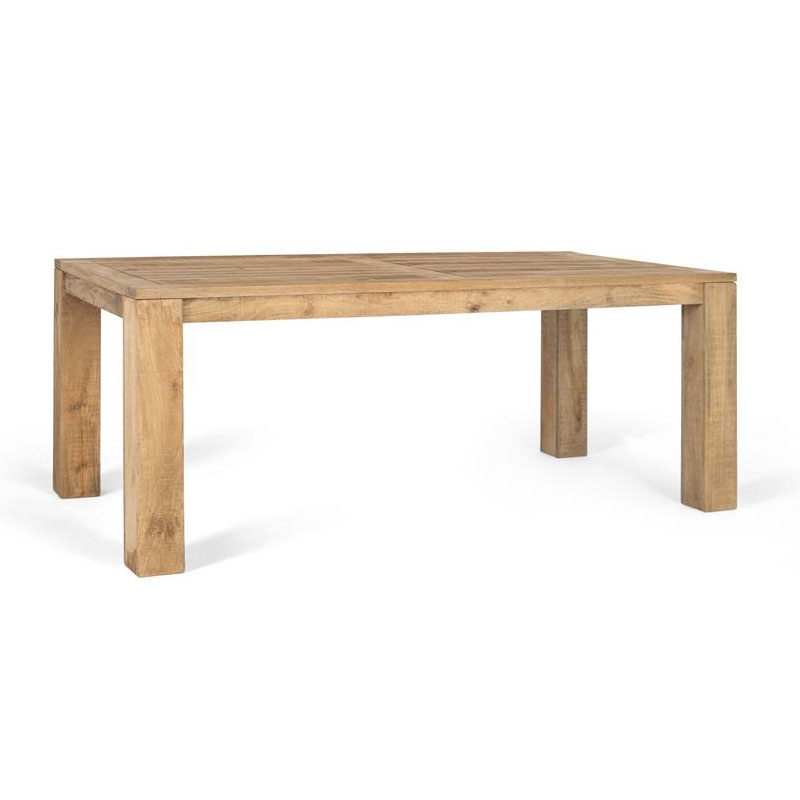 Mesa bodega grande madera maciza rustica