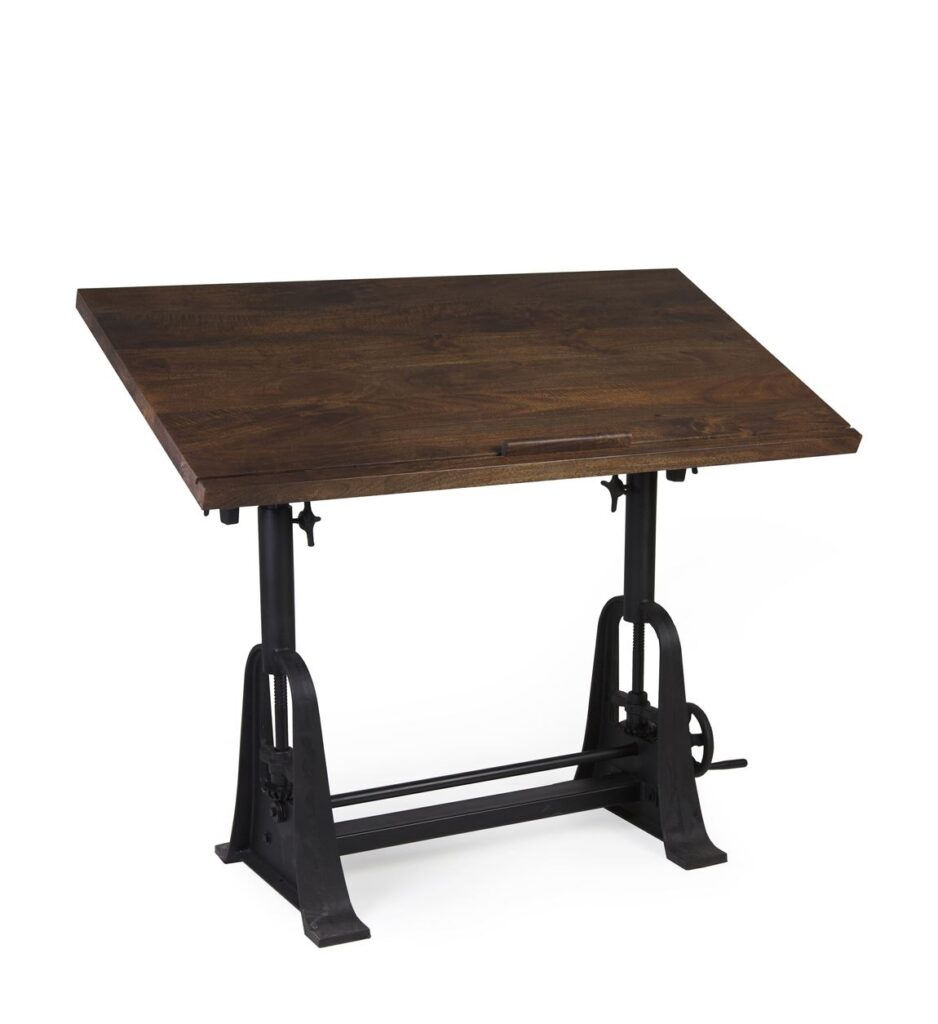 Mesa escritorio rustica industrial