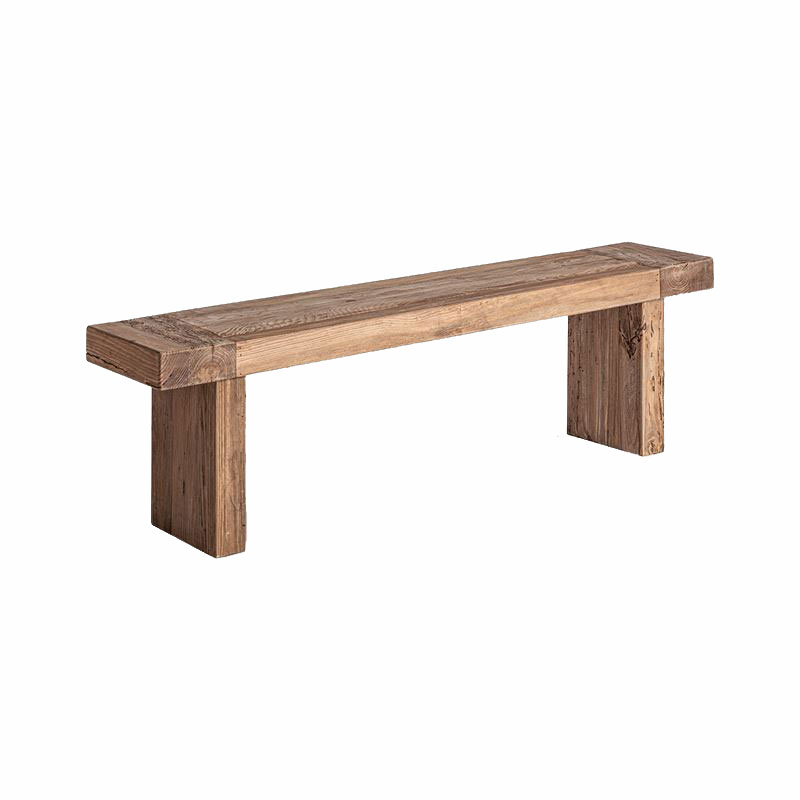 Banco rustico madera reciclada para bodega o salon
