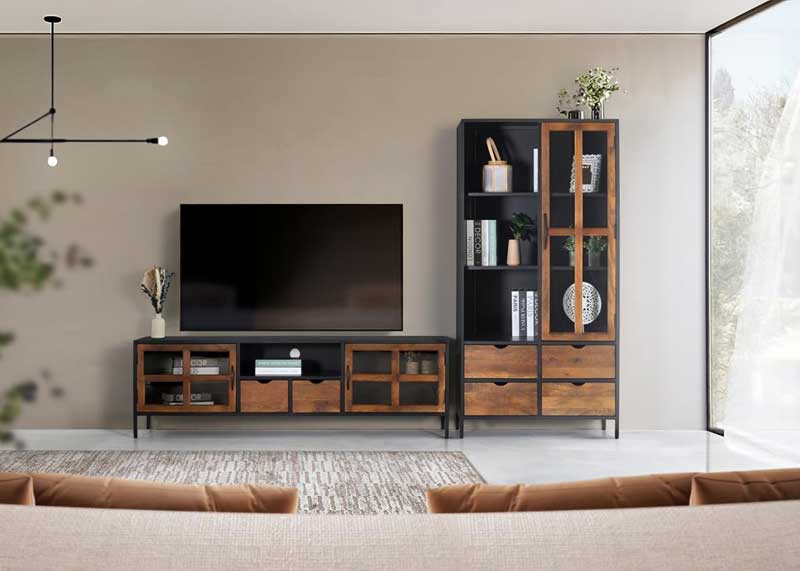 Salón TV Diseño Industrial Modular