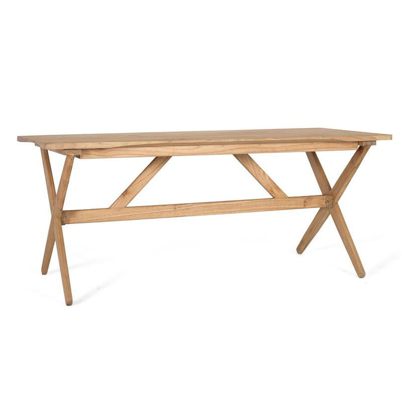 Mesa Comedor madera natural de 180 cm
