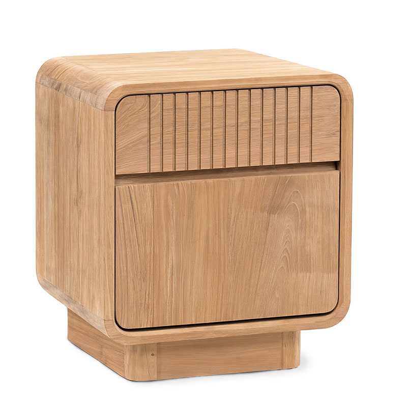 Mesita noche actual natural