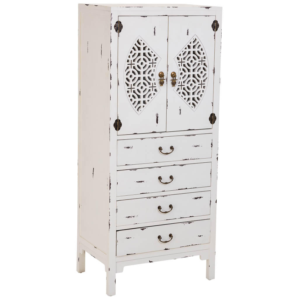 Sinfonier blanco decape estilo oriental