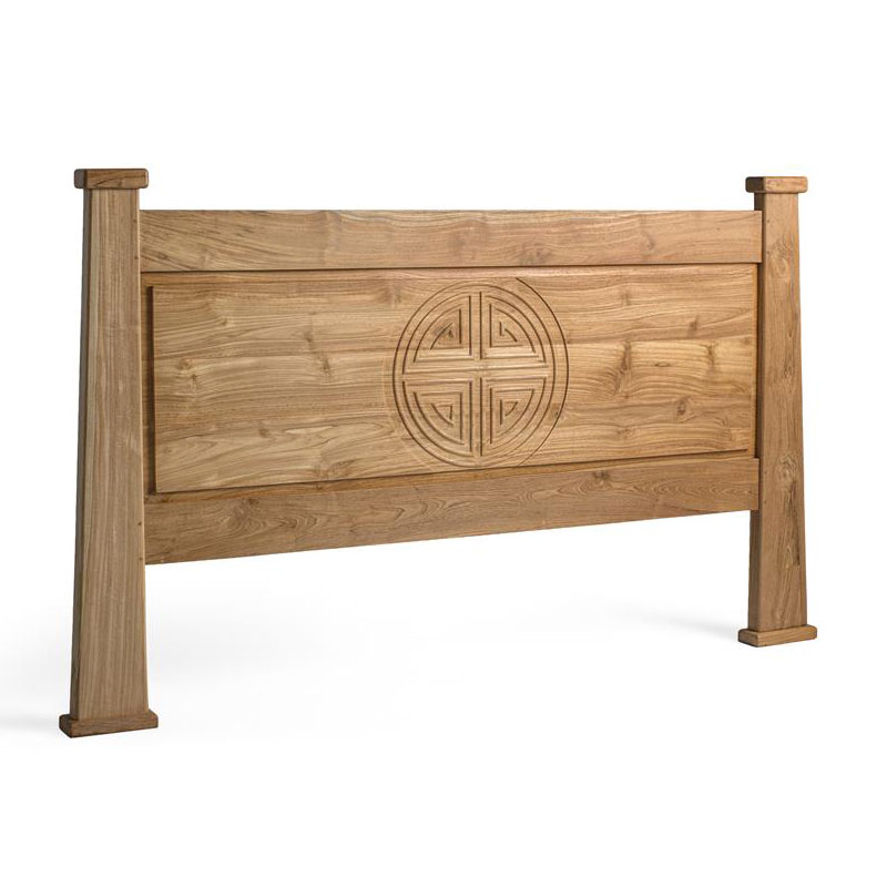Cabecero Matrimonio Madera Maciza Tallada