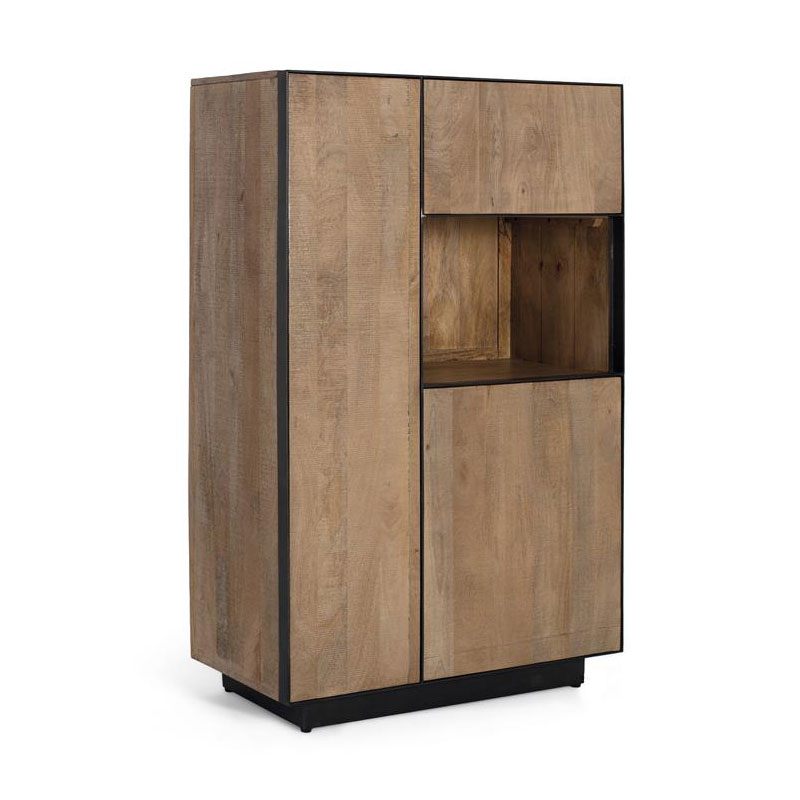 Armario salon moderno madera maciza 3 puertas