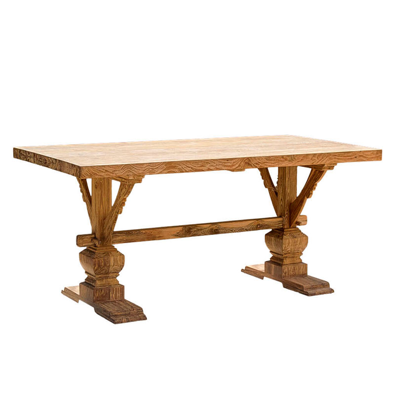 Mesa comedor estilo rustico grande