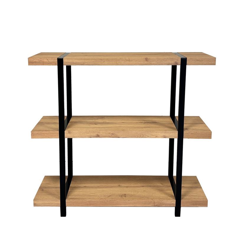 Estanteria forja actual madera metal