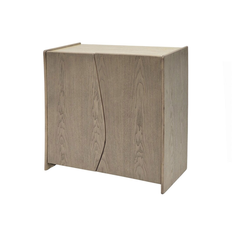 Consola aparador 2 puertas madera fresno lavado