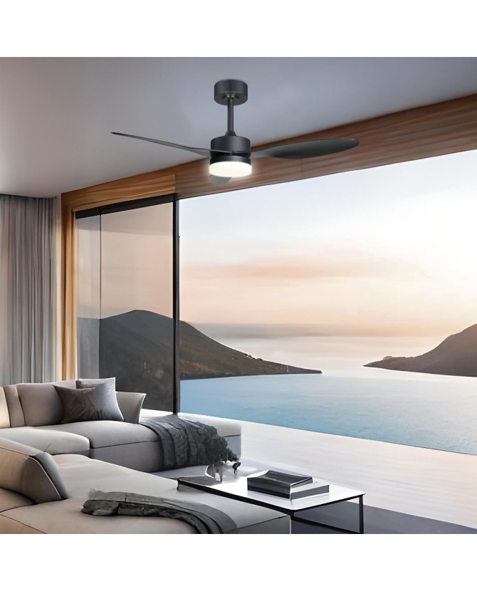 Ventilador de techo lampara diseño actual