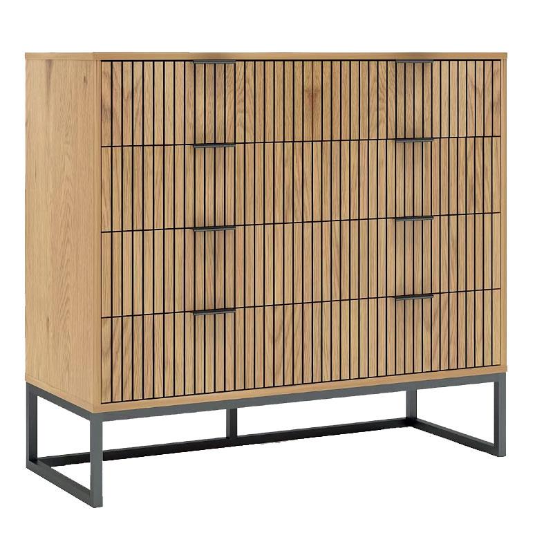 Comoda industrial actual 4 cajones