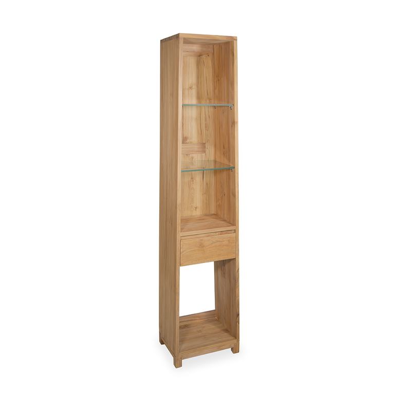 Mueble Baño Estantería Piramidal 1 Cajón 4 Estantes
