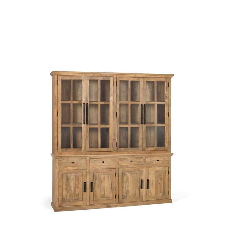 Alacena Rustica 8 Puertas 4 Cajones Estilo Rustico Acombe