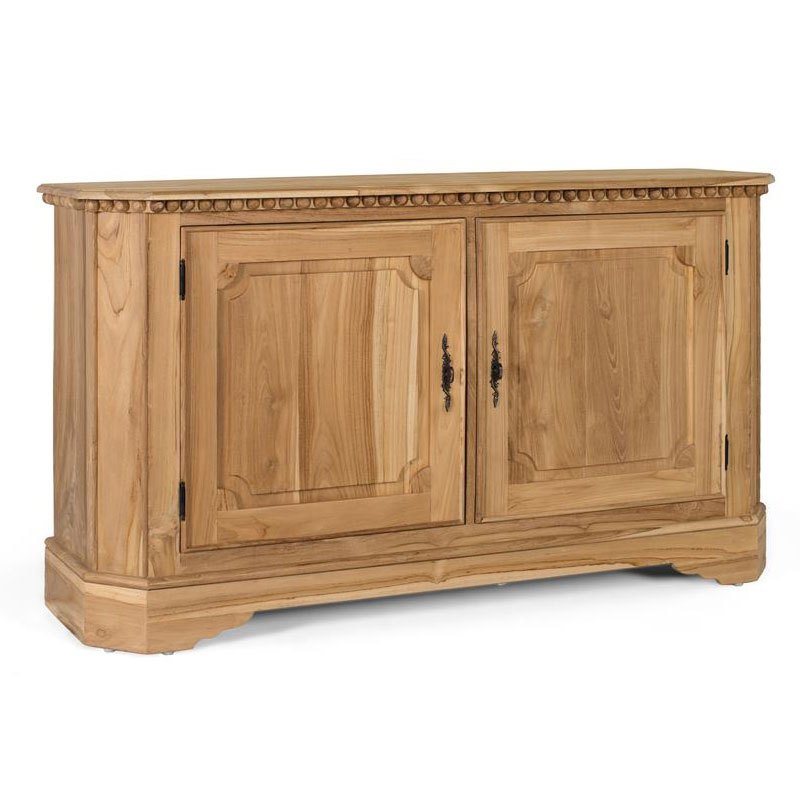 Aparador Madera Teca Actual 2 Puertas Serie Avrile