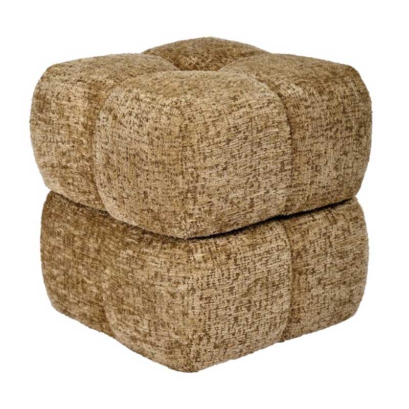 Banqueta Puff Giratorio Tapizado Chenilla Terracota Serie Agael Banqueta Puff Giratorio Tapizado Chenilla Terracota Serie Agael