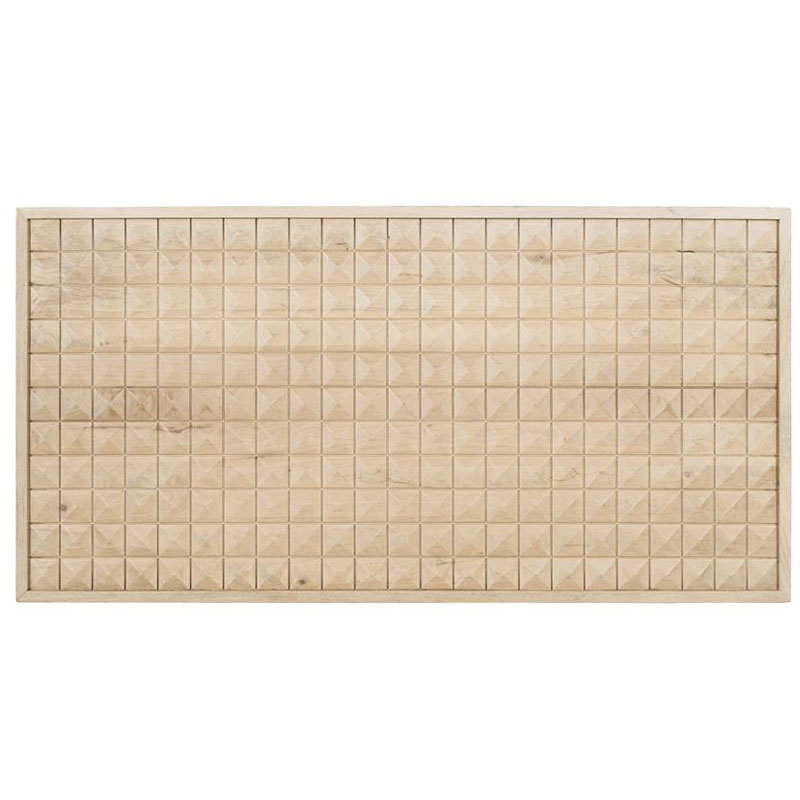 Cabecero Colchon de 150 Diseño Moderno Tallado Anuarte