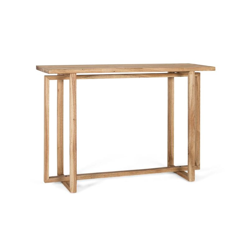Consola para el recibidor en madera de mindi natural Virelle Consola para el recibidor en madera de mindi natural Virelle