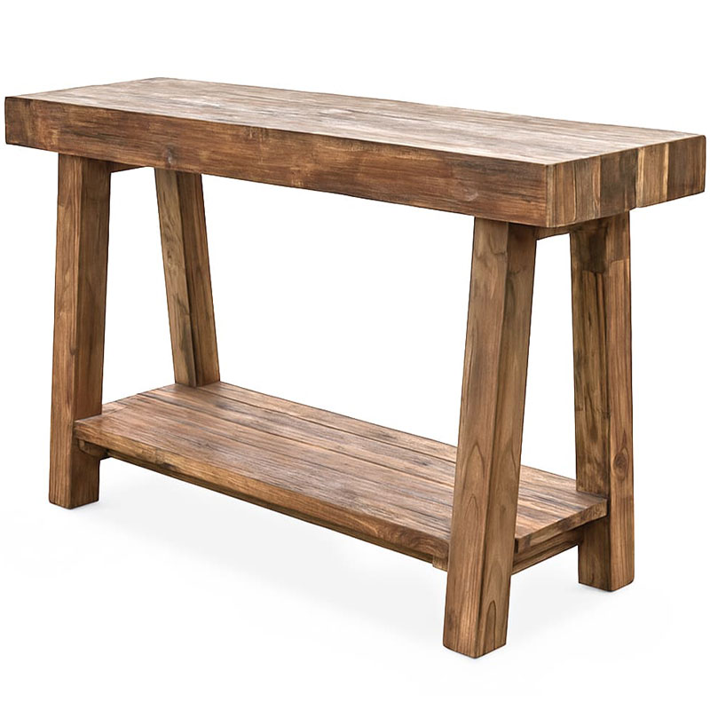 Consola Recibidor Teca Reciclada Rustica Serie Ayaral Consola Recibidor Teca Reciclada Rustica Serie Ayaral