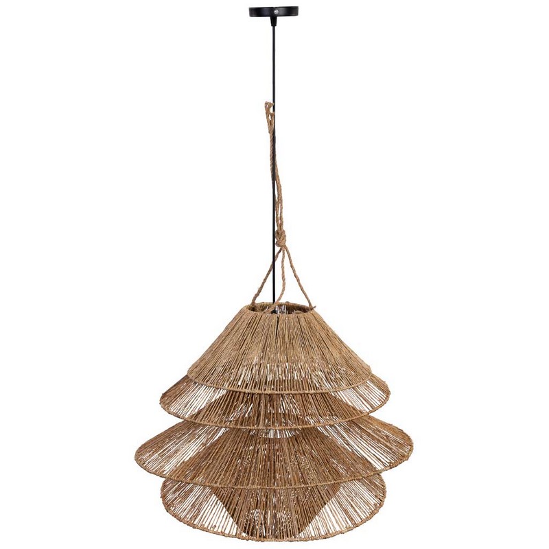 Lampara Techo Diseño Actual Fibras Vegetales de Yute Auier Lampara Techo Diseño Actual Fibras Vegetales de Yute Auier