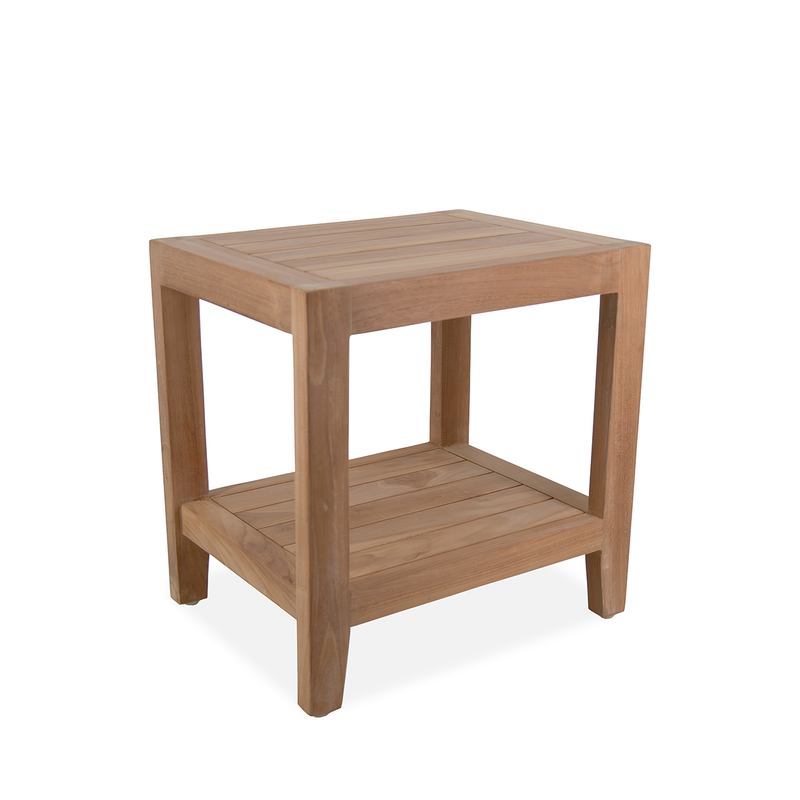 Mesa Auxiliar Jardin Teka Natural - Serie Brisa