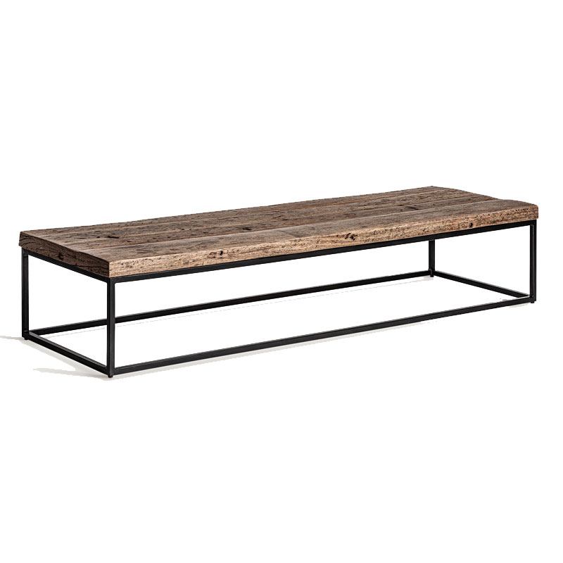 Mesa Centro Grande Rustica Madera Reciclada y Metal Walding Mesa Centro Grande Rustica Madera Reciclada y Metal Walding
