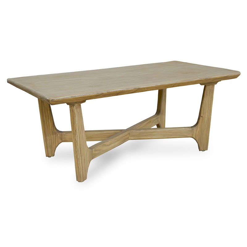 Mesa Centro Moderna Madera Maciza Mindi - Serie Adasip