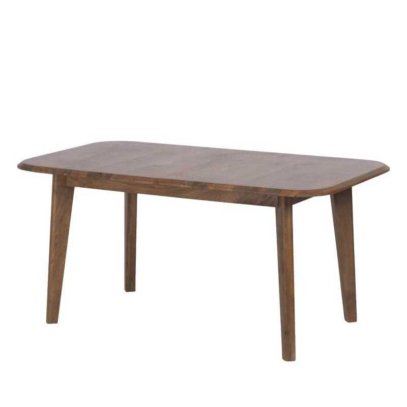 Mesa Comedor Actual 140 cm Color Nogal Claro - Serie Alort