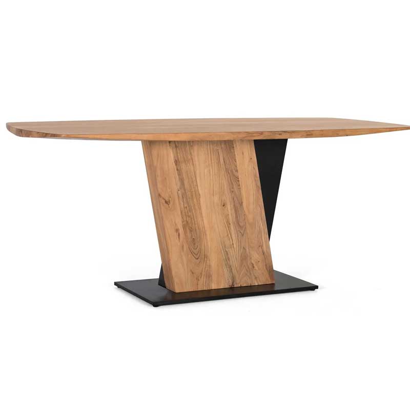 Mesa Comedor de 190 cm Estilo Industrial Actual - Sahana