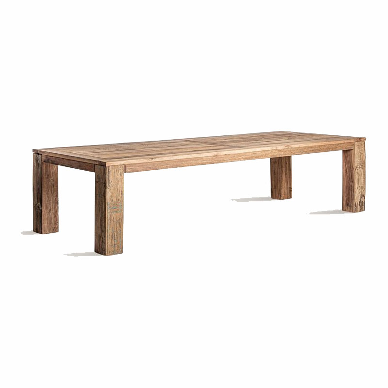 Mesa Comedor Grande Diseño Rustico Contemporaneo Backlyn
