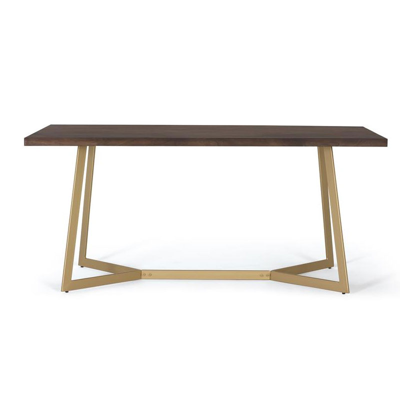 Mesa Comedor Rustica Actual Madera Metal Serie Ariast