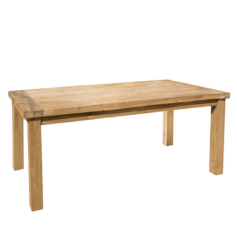 Mesa Comedor Teca Reciclada Color Natural 200 X 100 cm Alogny Mesa Comedor Teca Reciclada Color Natural 200 X 100 cm Alogny