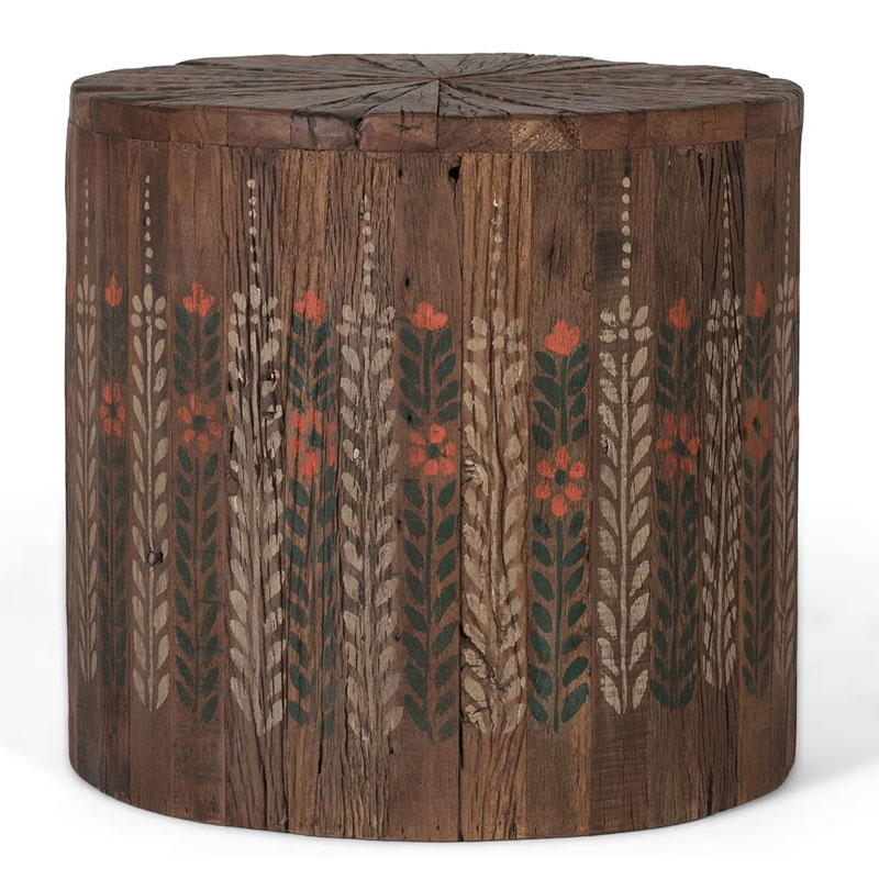 Mesa de Centro 51 cm Madera Reciclada - Serie Agarden