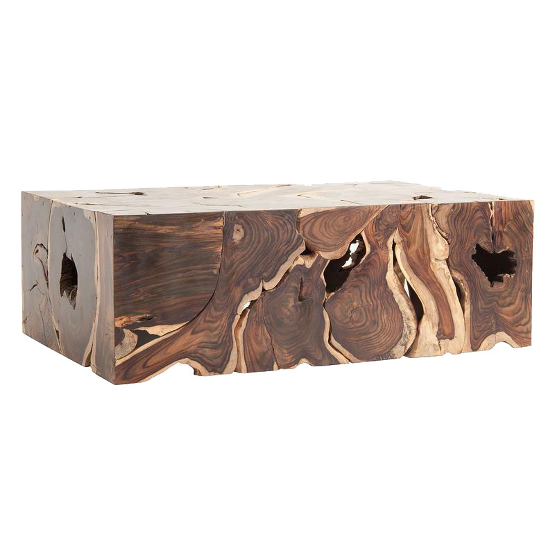 Mesa de Centro Rectangular madera Pasania Serie Sabha