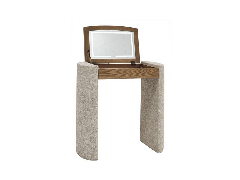 Mesa Tocador con Let Madera y Tapizado Serie Classit