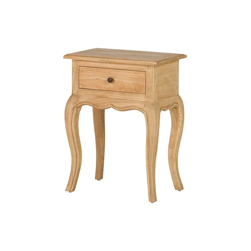 Mesita de Noche Rustica Clasica 1 Cajon - Serie Alepy Mesita de Noche Rustica Clasica 1 Cajon - Serie Alepy