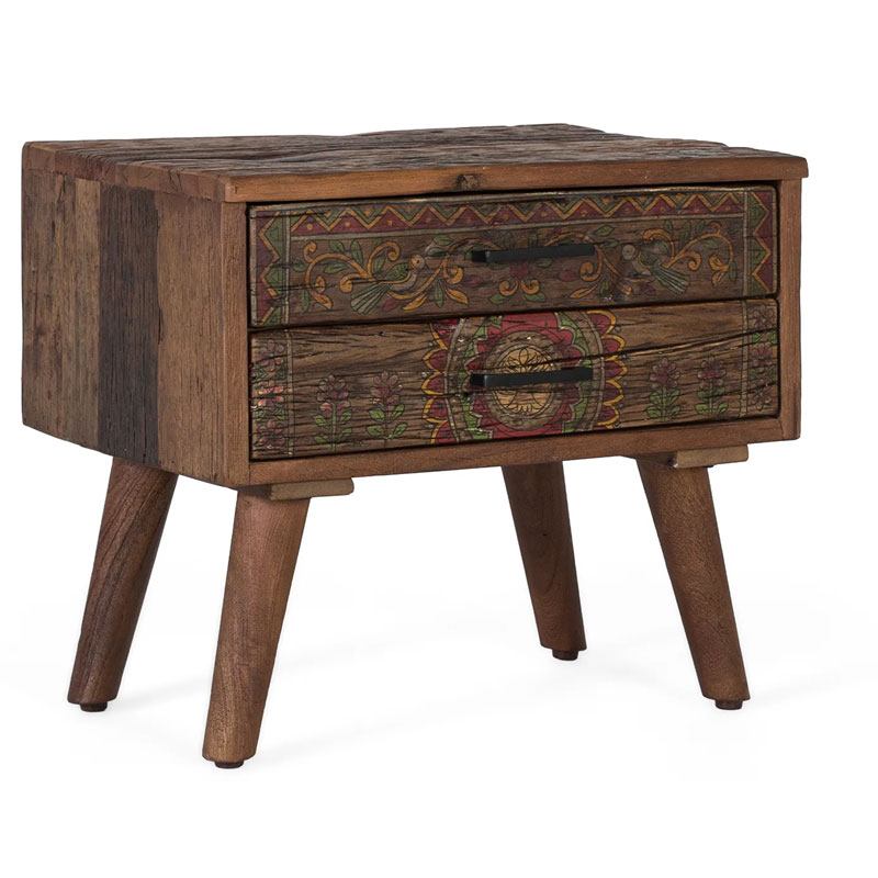 Mesita Madera Rustica Reciclada Serie Agarden