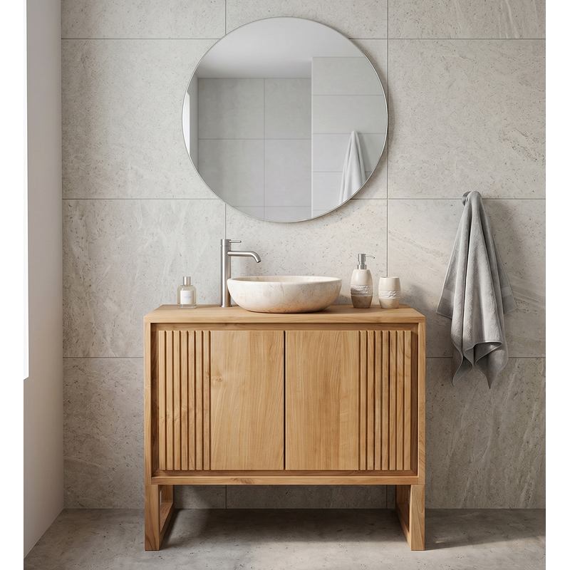 Mueble de Baño Diseño Actual Teka Natura 2 Puertas - Calcun Mueble de Baño Diseño Actual Teka Natura 2 Puertas - Calcun