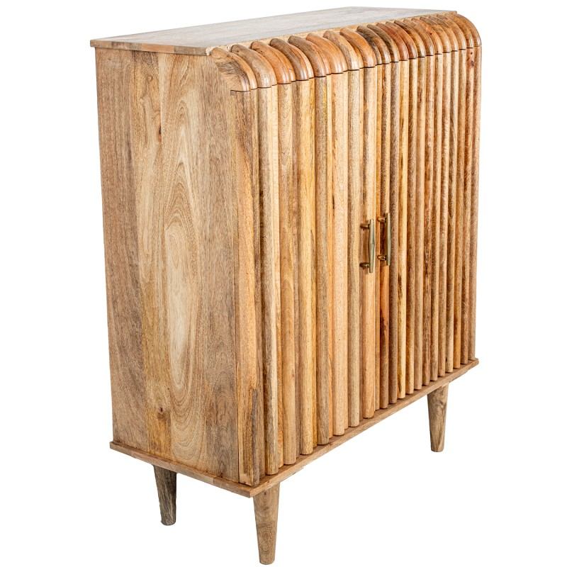 Mueble Entrada Madera Mango 2 Puertas Alistonadas Abrizzi Mueble Entrada Madera Mango 2 Puertas Alistonadas Abrizzi