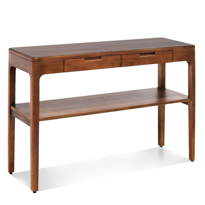 Mueble Para el Recibidor Estilo Colonial 2 Cajones Serie Oporto