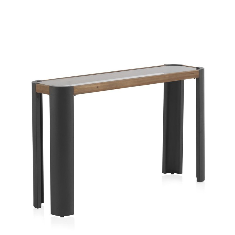 Mueble Recibidor Industrial Madera Metal Cristal Albid Mueble Recibidor Industrial Madera Metal Cristal Albid