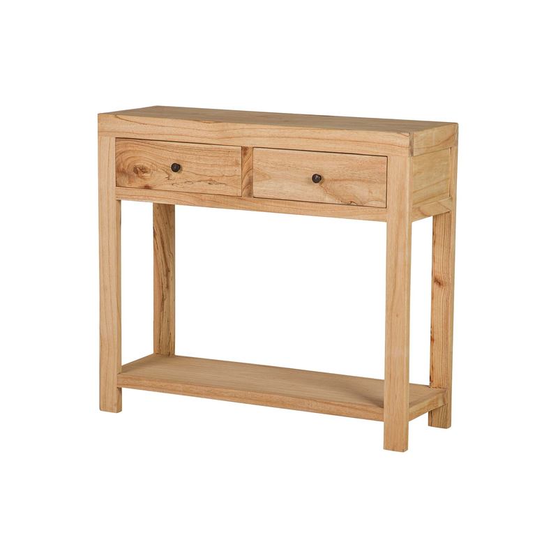 Mueble Recibidor Rustico 2 Cajones Estante - Serie Aatmos Mueble Recibidor Rustico 2 Cajones Estante - Serie Aatmos