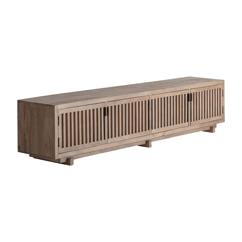 Mueble TV Japones en Mango 4 Puertas - Serie Gabia Mueble TV Japones en Mango 4 Puertas - Serie Gabia