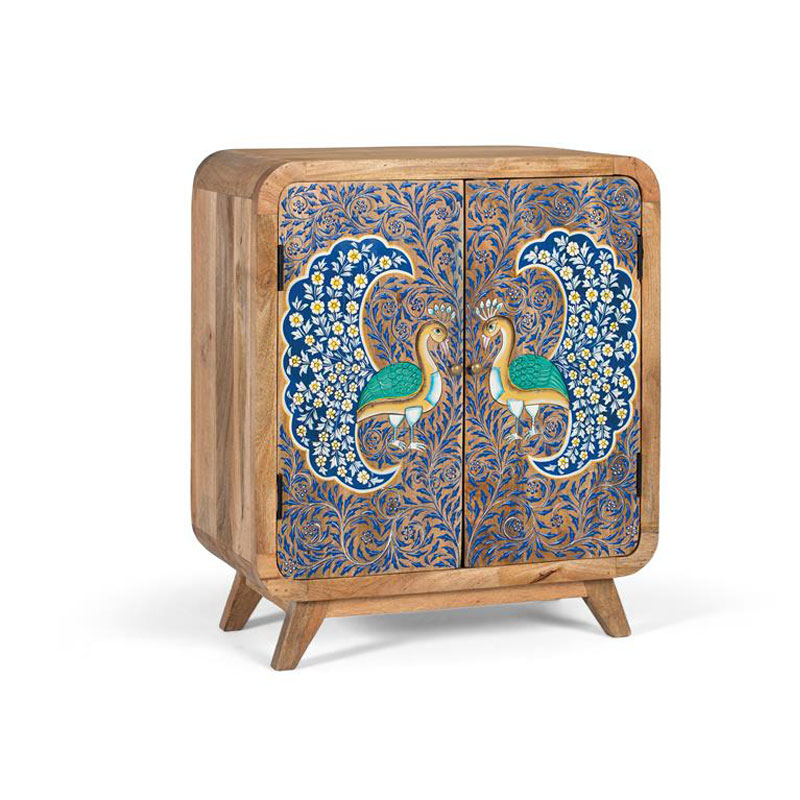 Recibidor Oriental 2 Puertas Pintadas a Mano Serie Arfian